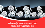 Trải Nghiệm Phong Cách Mới Cùng Trang Sức Vàng Trắng 610 Hiện Đại