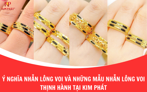 Ý Nghĩa Của Nhẫn Lông Voi Và Những Mẫu Nhẫn Lông Voi Thịnh Hành Tại Kim Phát