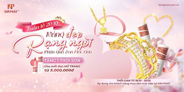 Tuần Lễ 20/10 – Nàng Đẹp Rạng Ngời, Nhận Quà Son Môi Xinh Từ Kim Phát