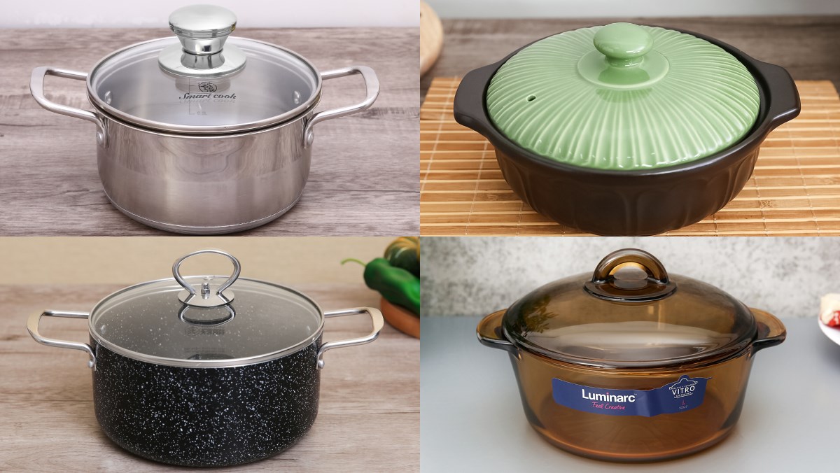 Nồi nào tốt cho sức khỏe? Điểm danh 9 loại an toàn hiện nay