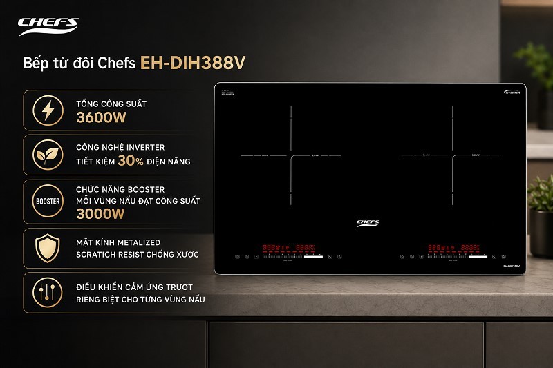 Bếp từ Chefs EH-DIH388V