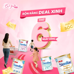 Thứ 6 Ngày Vàng Bé Yêu Shop – Săn deal Similac chính hãng giá tốt