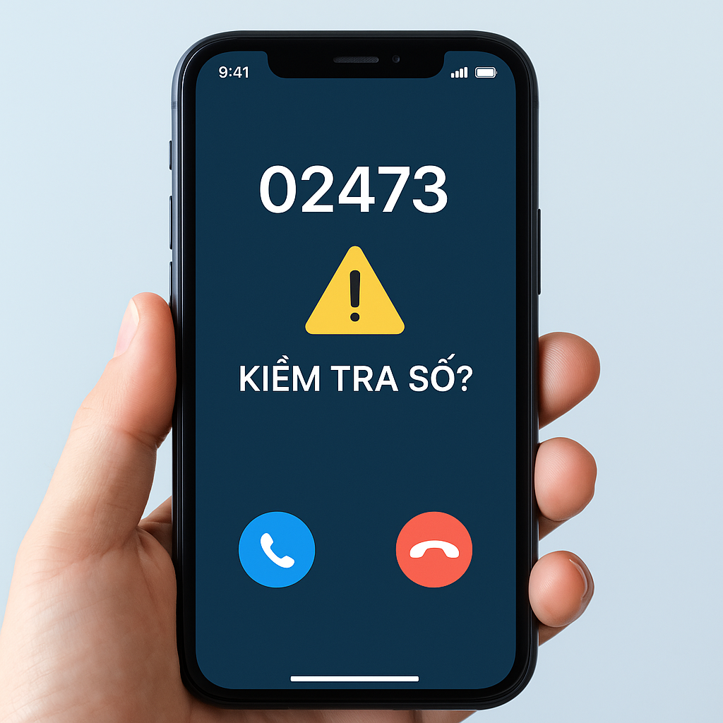 02473 là số điện thoại ở đâu? Cách tra cứu số lạ an toàn