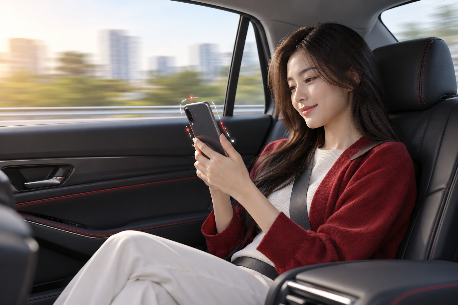 Motion Assist trên Android: giảm say xe khi đọc điện thoại