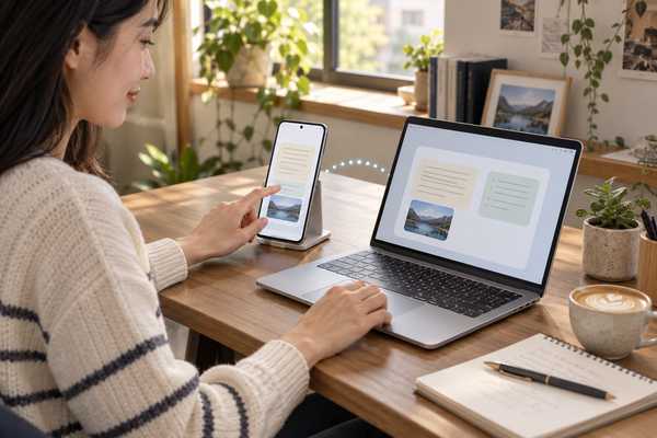 Cách chiếu màn hình OPPO lên Mac và dùng chung clipboard với PC Connect