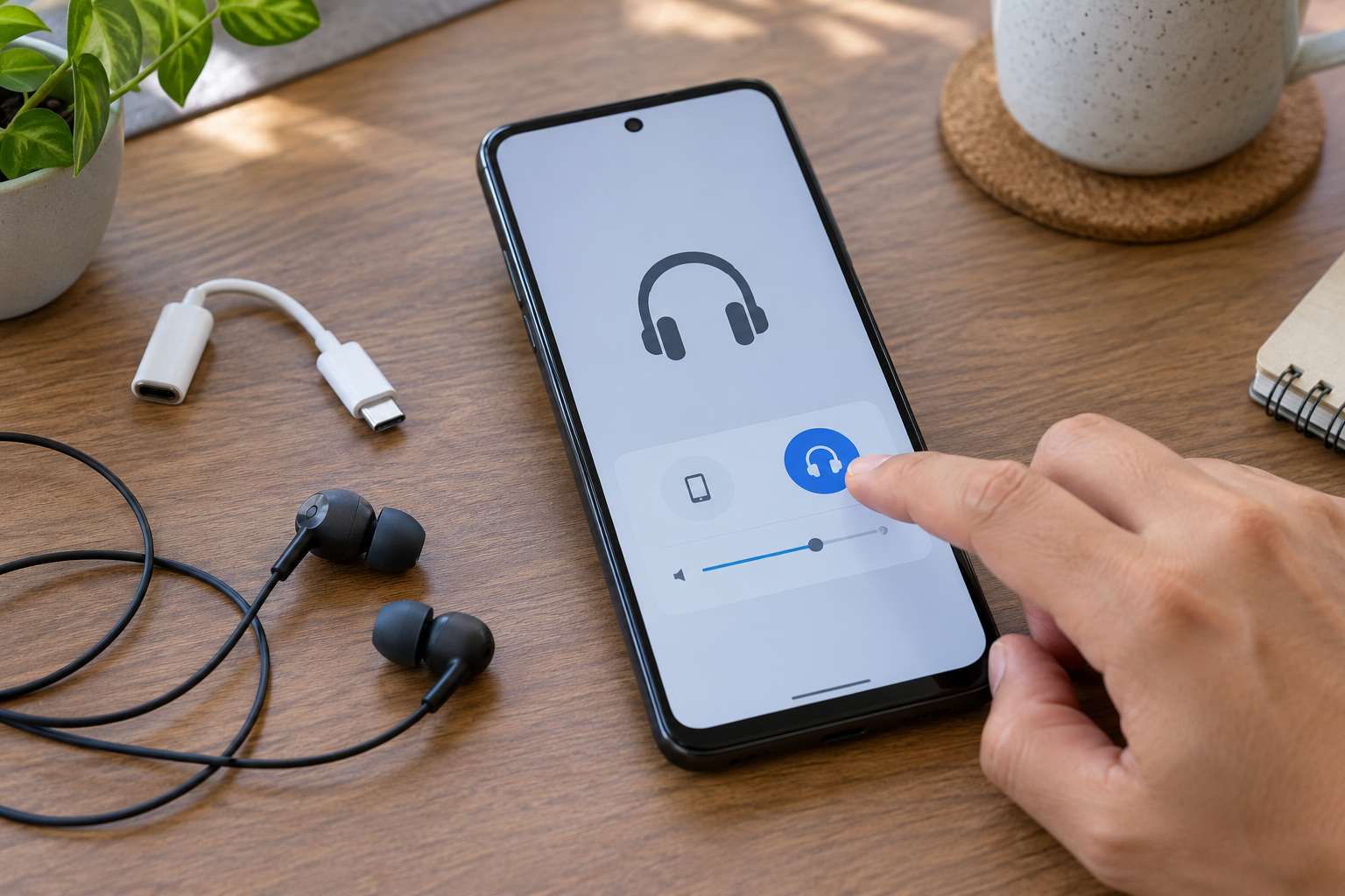 Không cắm tai nghe nhưng Android vẫn hiện biểu tượng tai nghe: Cách lấy lại âm thanh