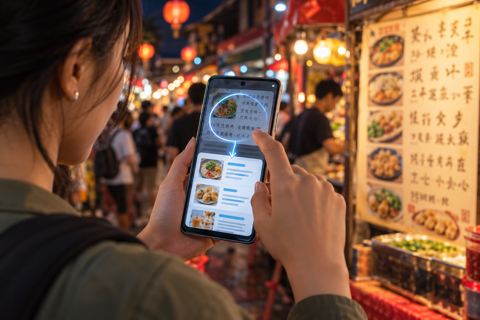 Cách dịch liên tục nội dung khi cuộn bằng Circle to Search