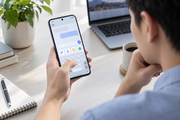 Cách dùng Gboard AI sửa ngữ pháp, đổi giọng văn