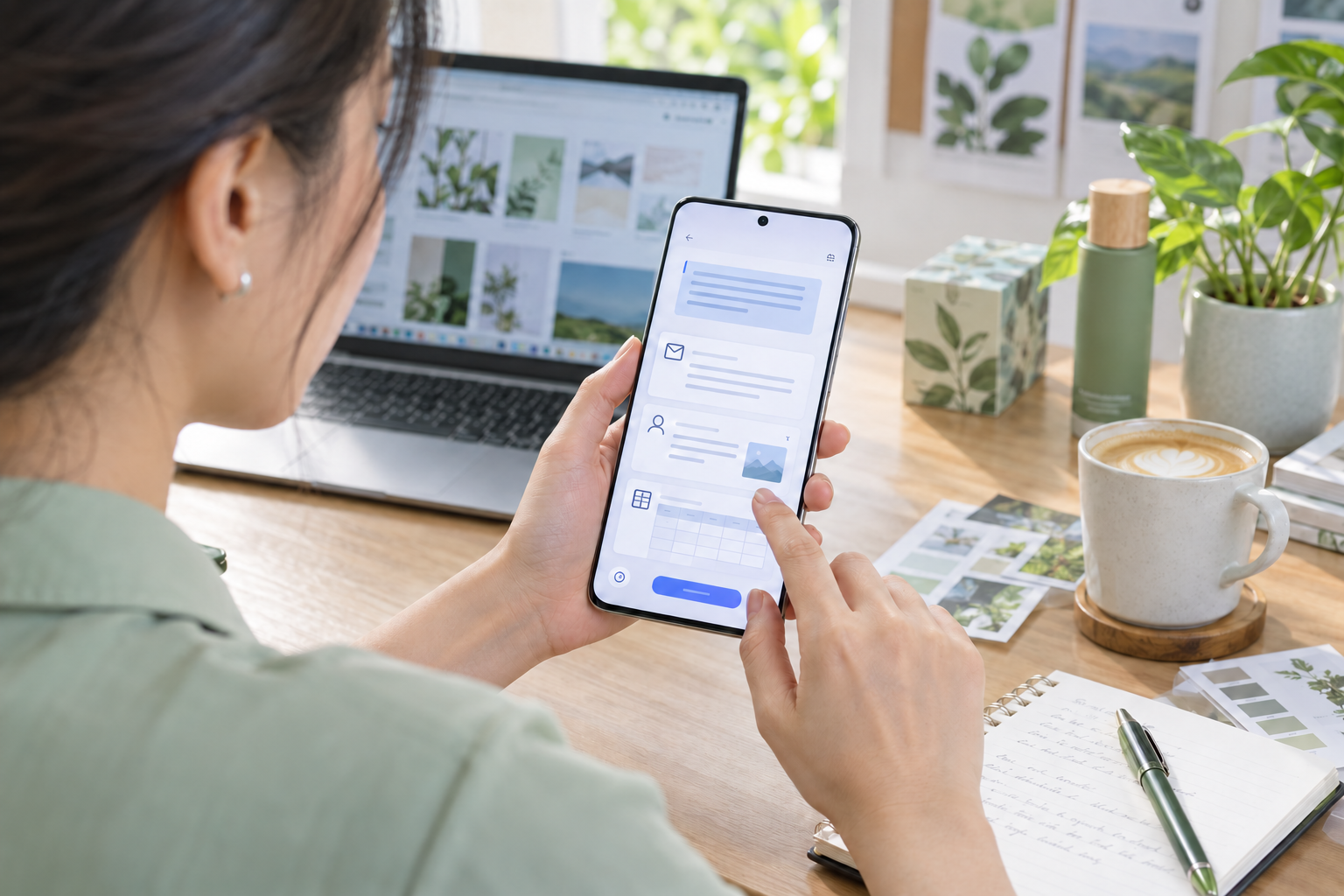Cách dùng AI Writer trên OPPO để viết email, caption và tạo bảng