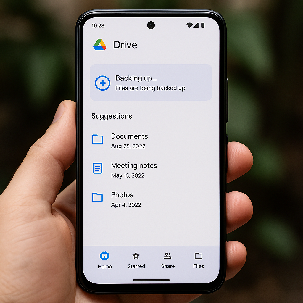 Đồng bộ Android với Google Drive – không lo mất dữ liệu – Di Động 3 Tốt