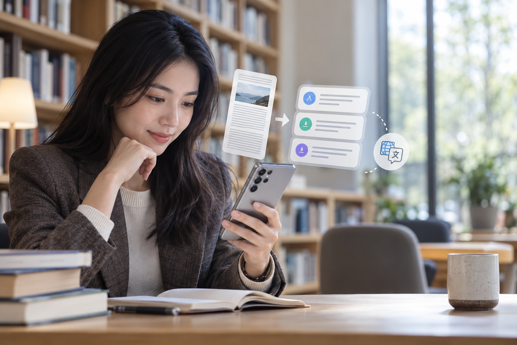 Cách dùng Browsing Assist tóm tắt và dịch trang web dài trên Samsung
