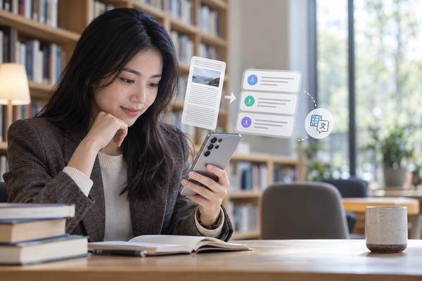 Cách dùng Browsing Assist tóm tắt và dịch trang web dài trên Samsung