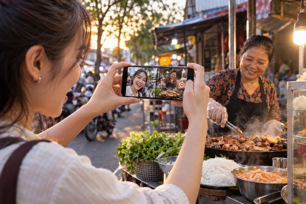 Cách quay video kép bằng camera trước và sau trên Xiaomi