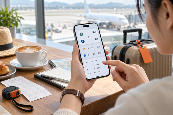 Cách đổi tiền tệ, đơn vị và xem lại phép tính trên iPhone