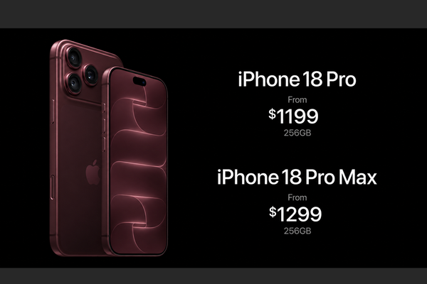 Giá iPhone 18 Pro và Pro Max chính thức: từ 1.199 USD, cần lưu ý gì?