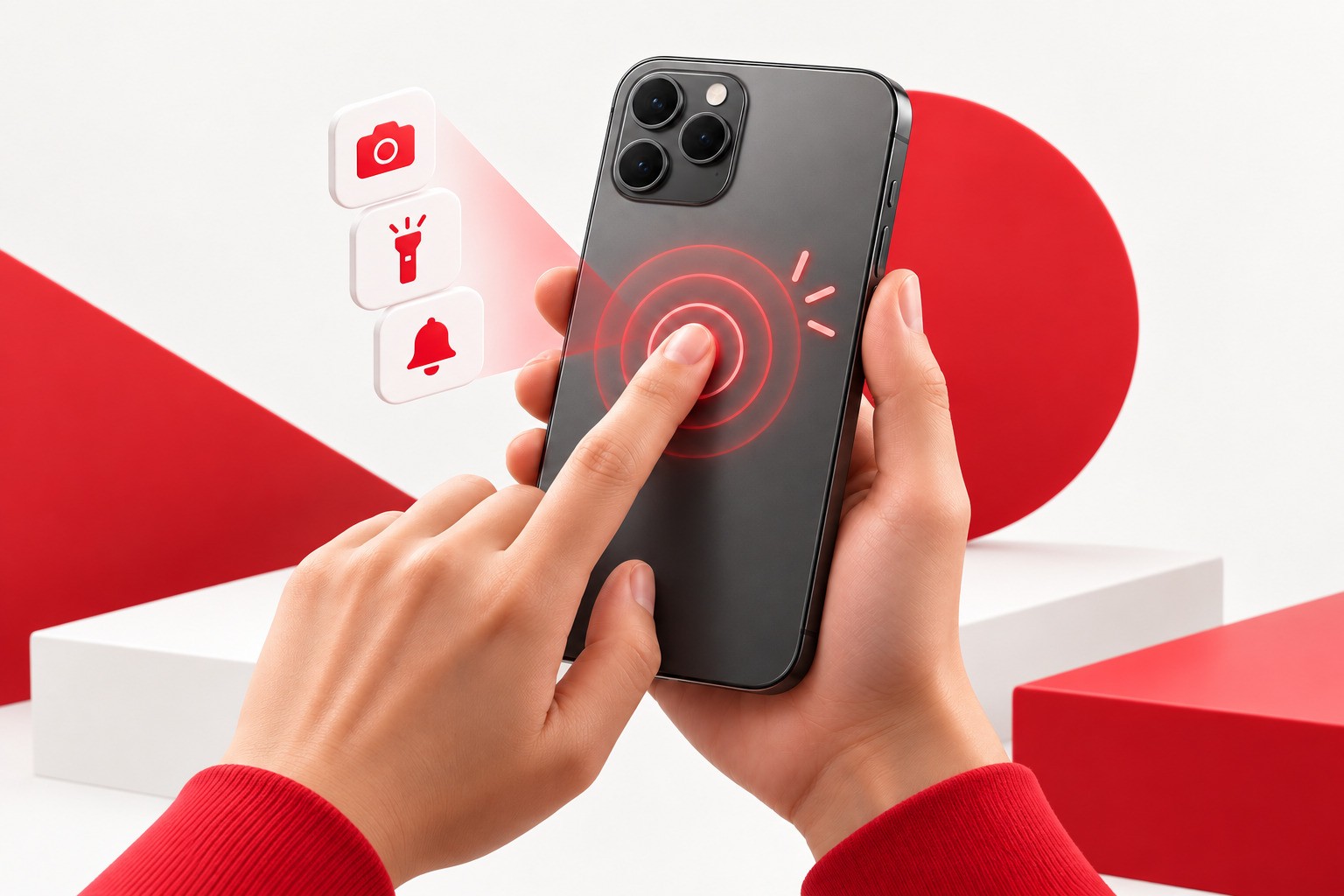 Cách bật Chạm mặt sau Back Tap trên iPhone