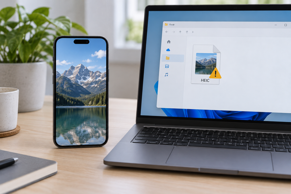Ảnh iPhone không mở được trên Windows và cách kiểm tra HEIF HEVC