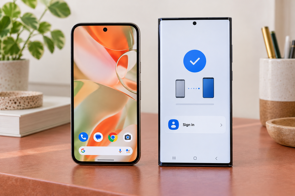 Smart Switch chuyển xong vì sao vẫn phải đăng nhập ứng dụng