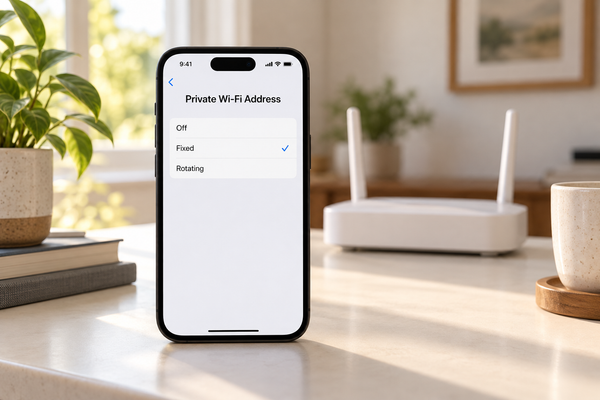 Địa chỉ Wi Fi riêng tư trên iPhone có nên tắt khi mạng gặp lỗi
