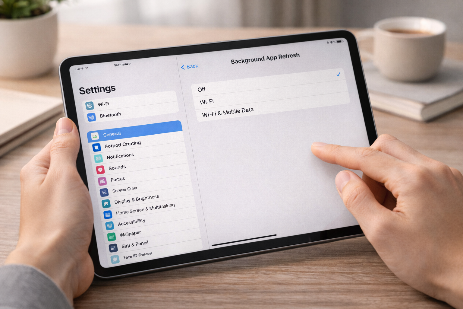 5 cài đặt nên tắt ngay trên iPad để tránh hao pin