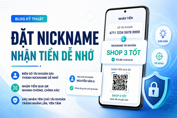 Agribank Plus: Cách đặt Nickname tài khoản để nhận tiền dễ nhớ hơn và tránh nhầm QR