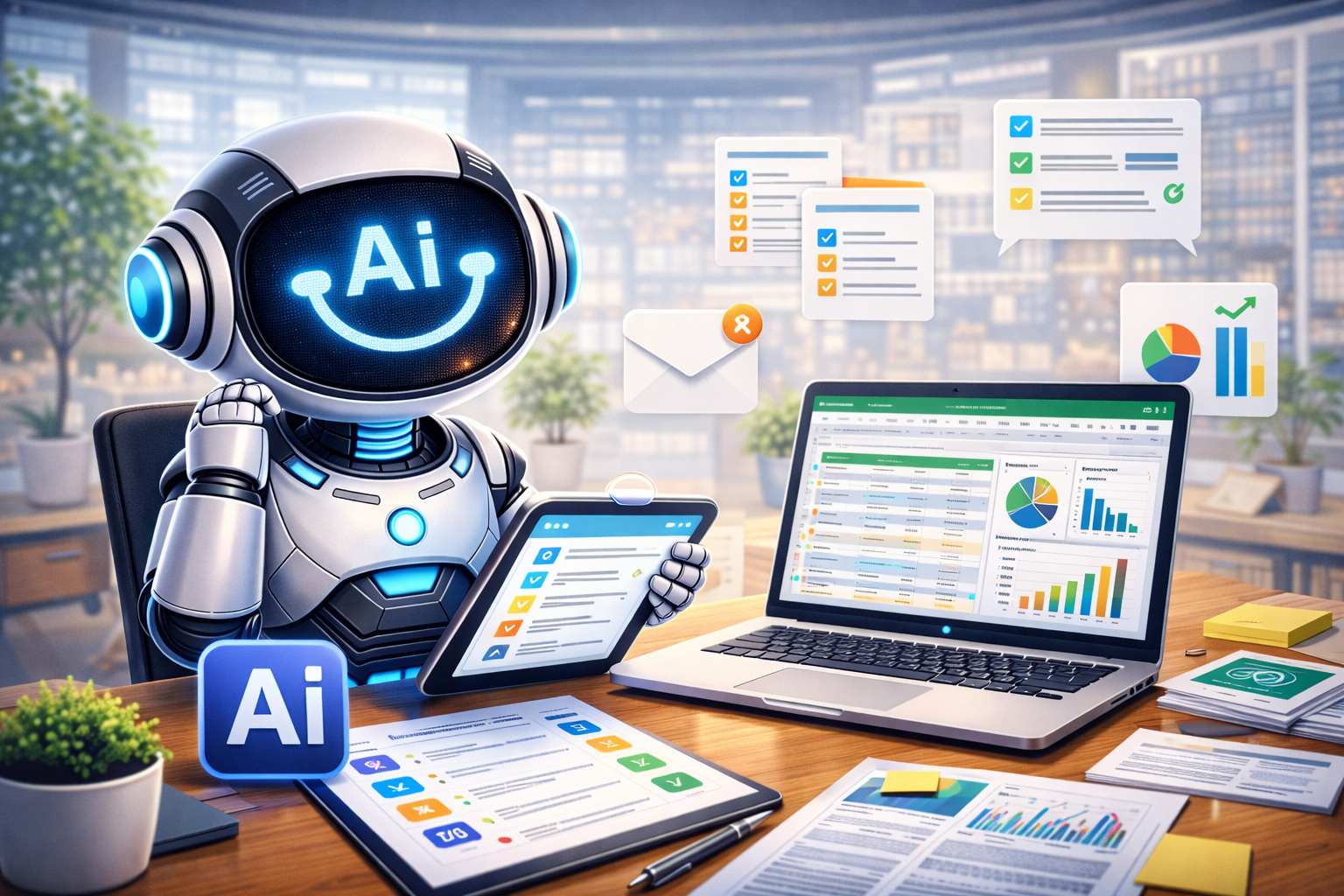 AI cho công việc văn phòng: Hướng dẫn từ A–Z (2026)