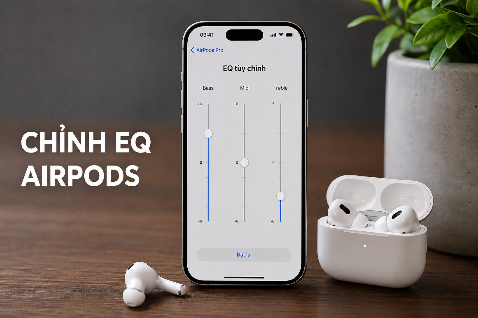 AirPods cuối cùng cũng cho chỉnh bass, mid, treble: Cách dùng Custom EQ trên iOS 27