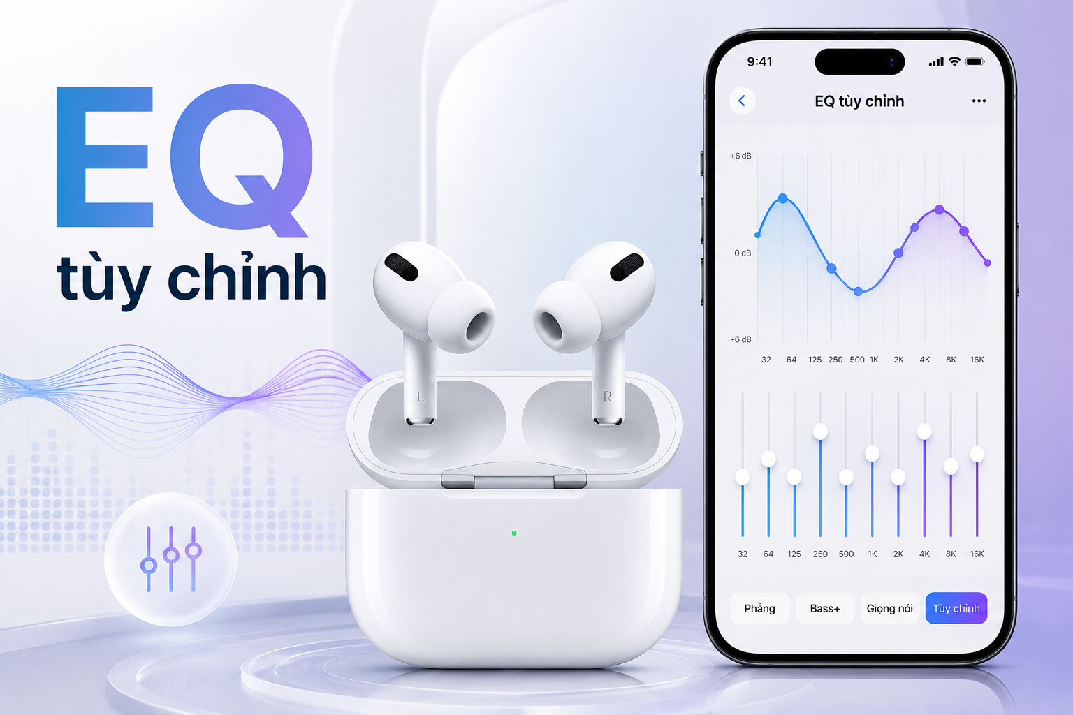 AirPods sắp có EQ tùy chỉnh: Người dùng cuối cùng có thể tự chỉnh chất âm như thế nào?