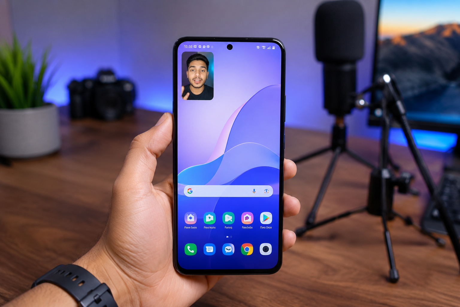 Android 17 Screen Reactions: quay màn hình kèm camera trước để làm video hướng dẫn