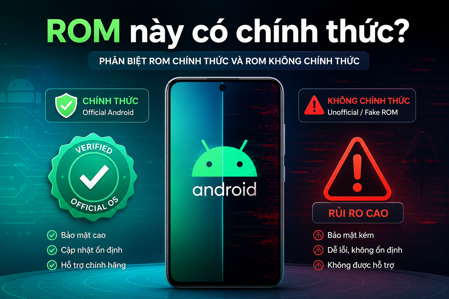 Android OS Verification là gì? Cách biết điện thoại đang chạy bản hệ điều hành chính thức