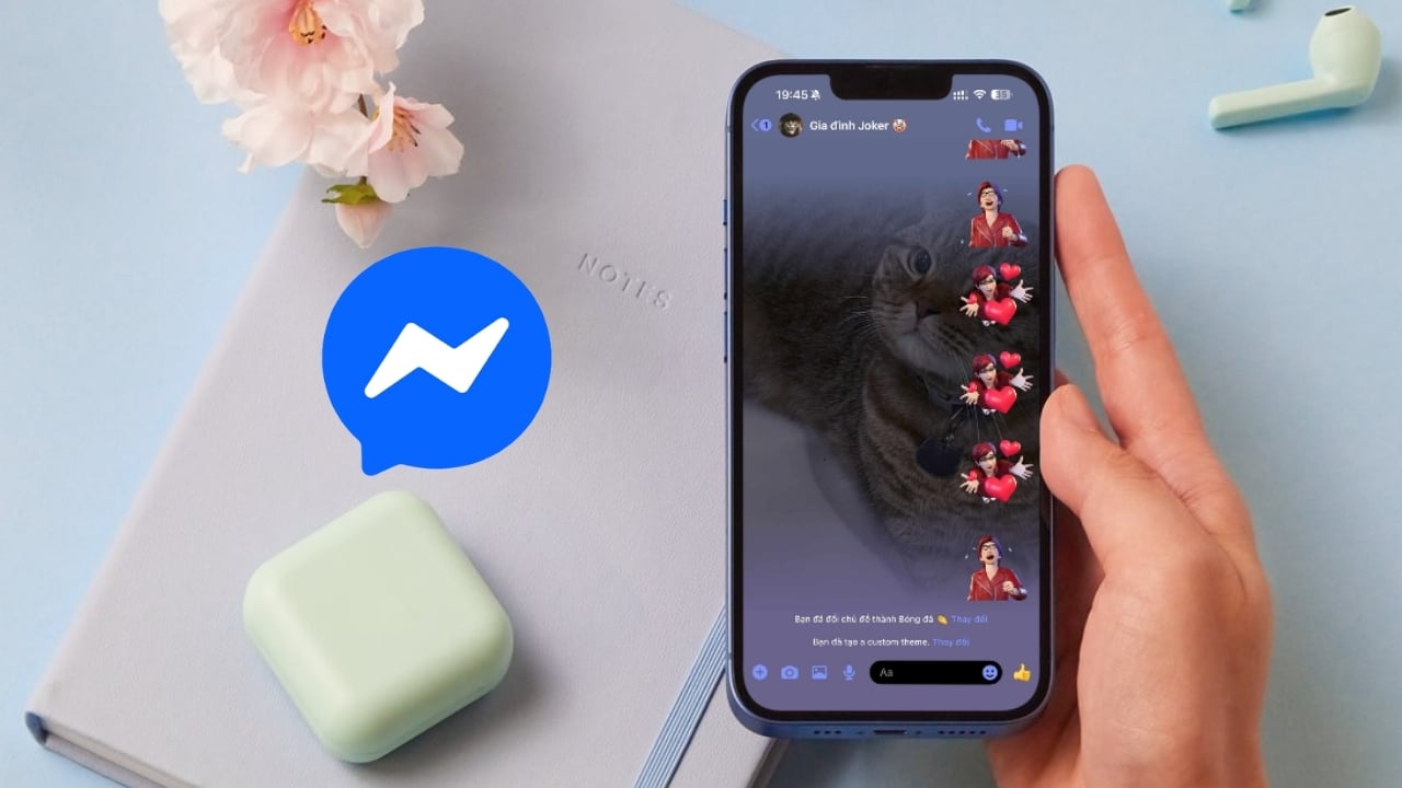 Dùng ảnh của mình để làm chủ đề cuộc trò chuyện Messenger cực nghệ – bạn đã thử chưa?