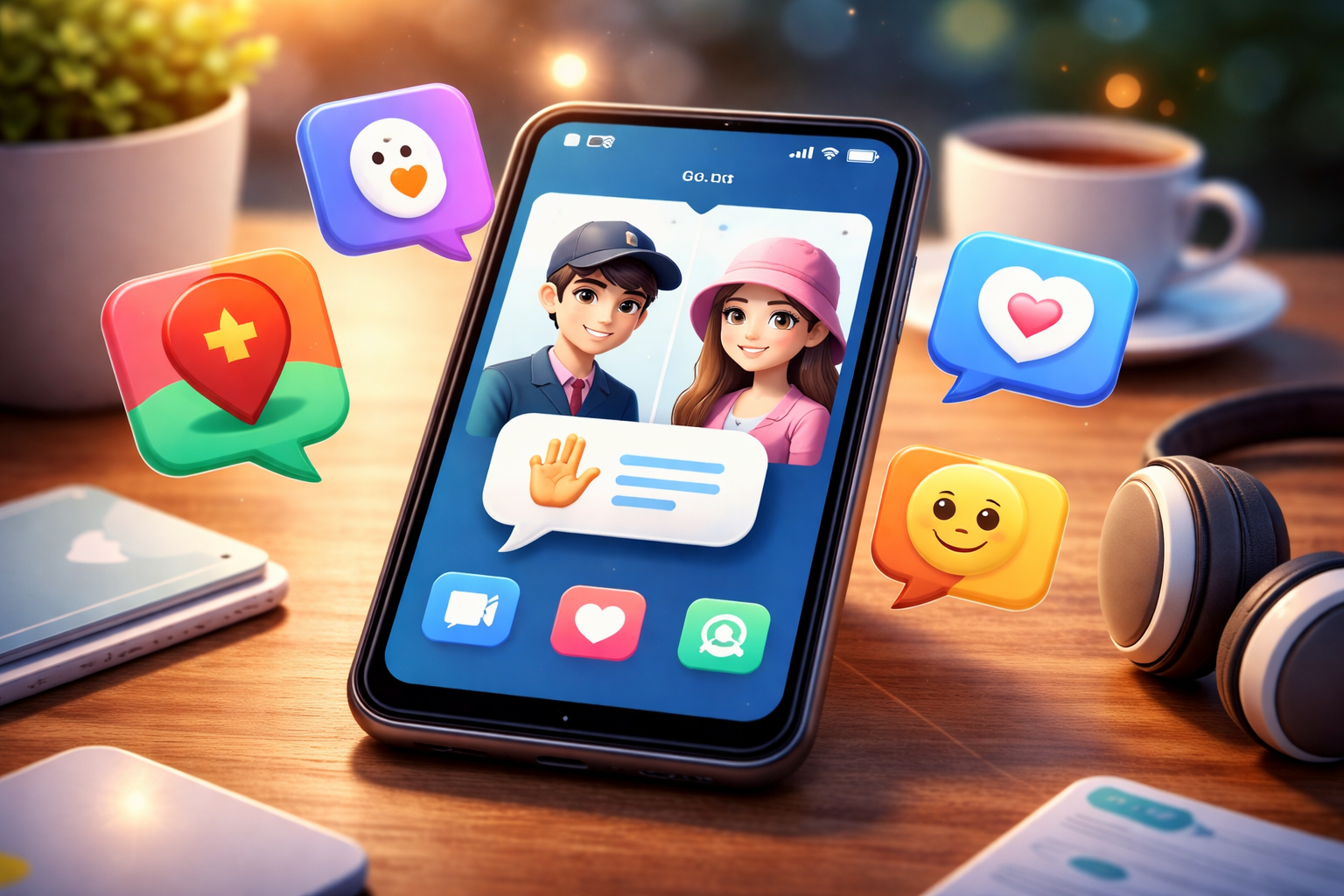 App chat với người lạ Việt Nam: Top ứng dụng phổ biến, an toàn 2025