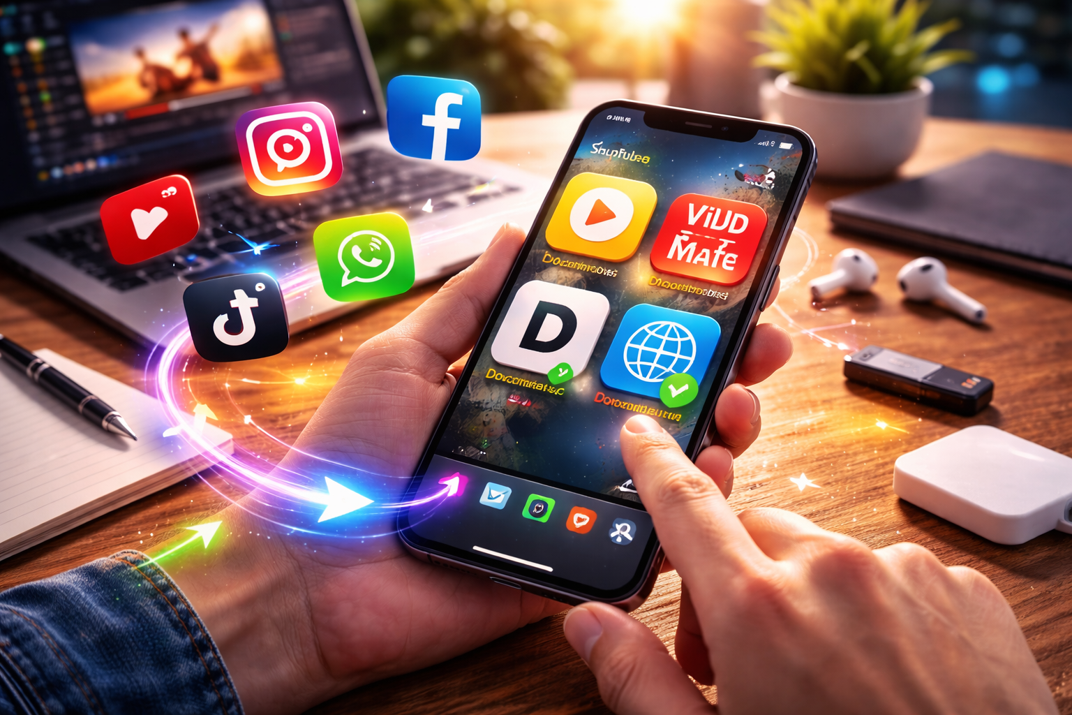 App tải video đa nền tảng tốt nhất cho điện thoại 2026