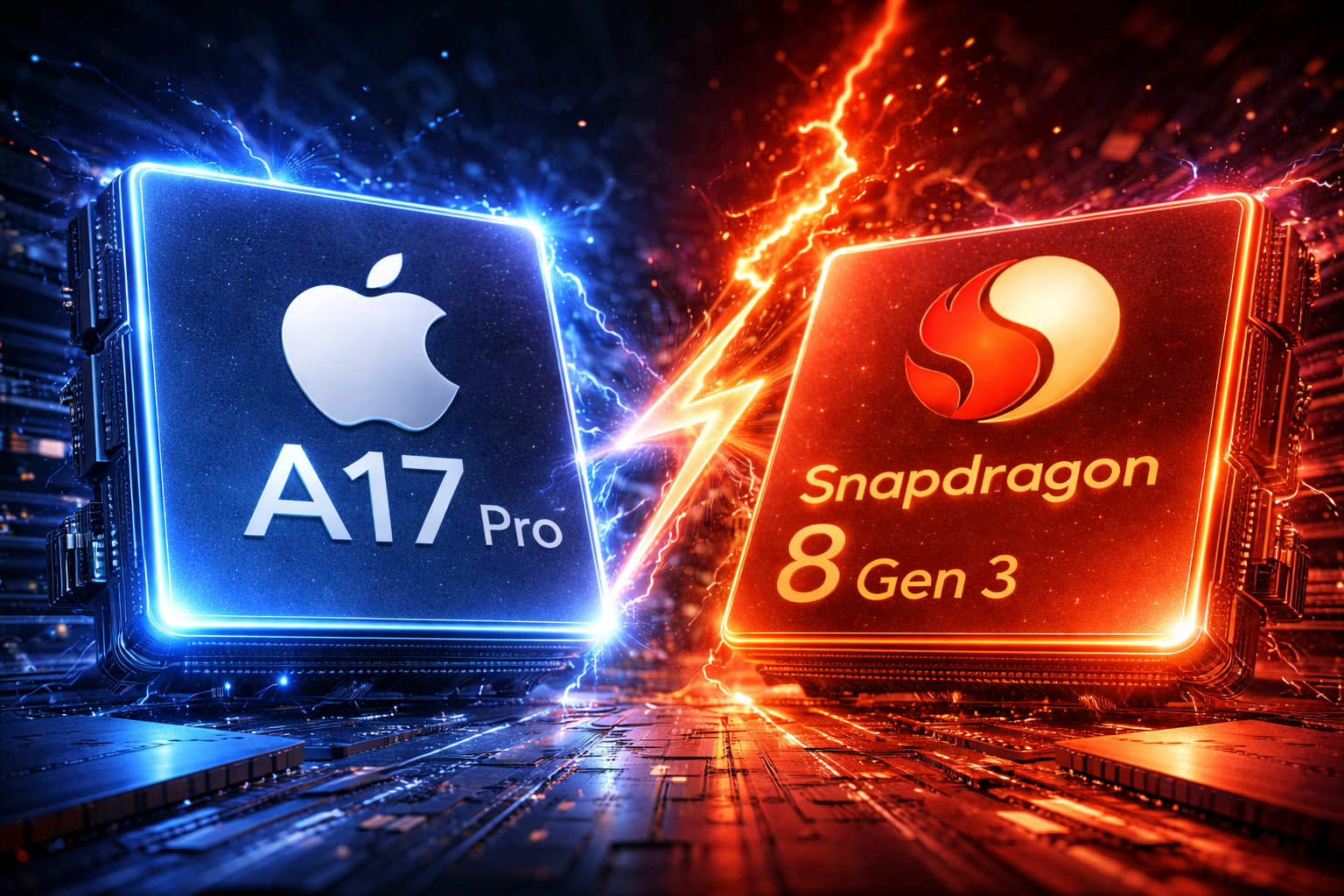 So sánh Apple A17 Pro vs Snapdragon 8 Gen 3: Chip iPhone hay Android mạnh hơn?