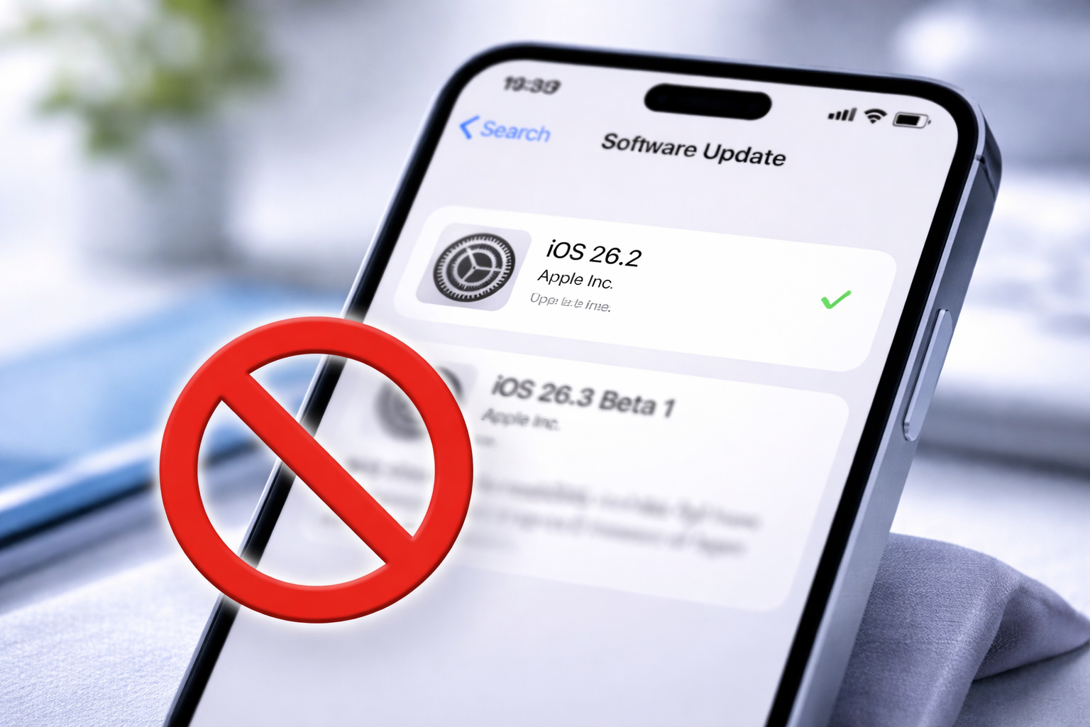 Apple chính thức chặn hạ cấp từ iOS 26.1: iOS 26.2 trở thành phiên bản tối thiểu