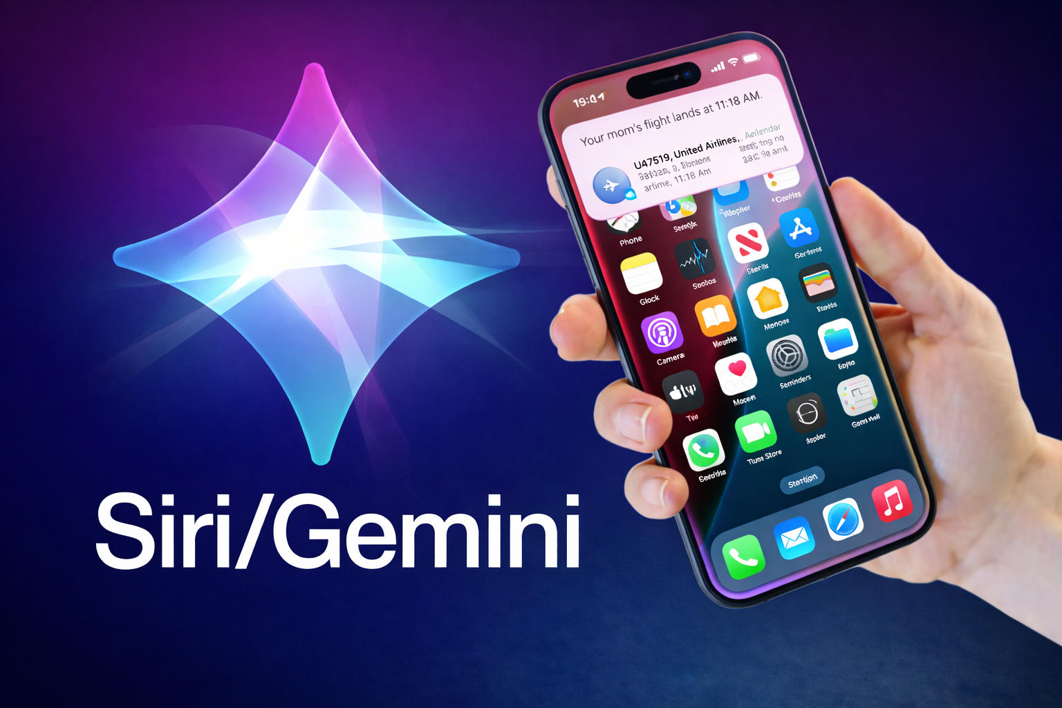 Apple dự kiến ra mắt Siri mới dùng Google Gemini vào tháng 2/2026