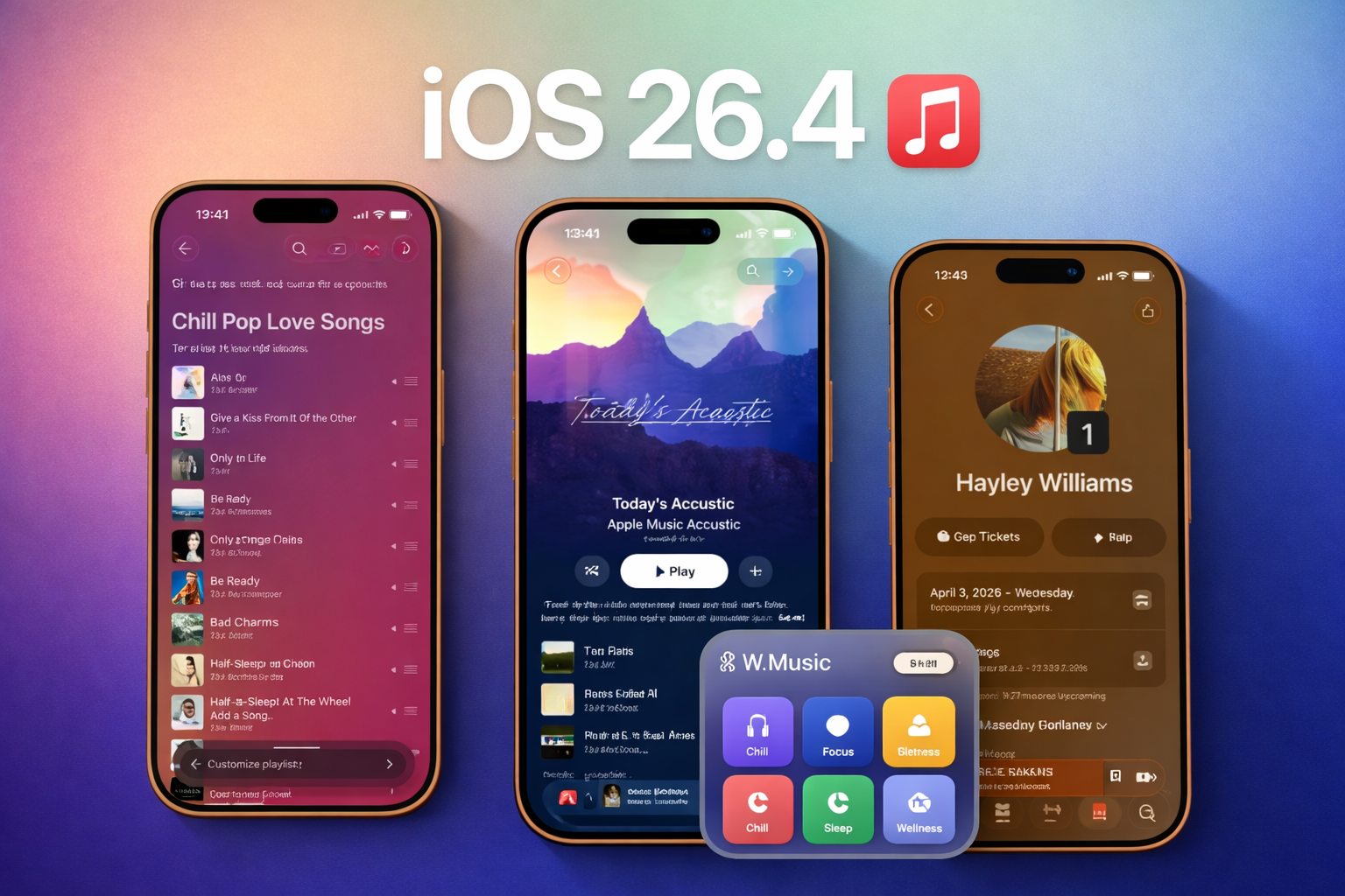 Apple Music iOS 26.4 có gì mới? 5 tính năng đáng trải nghiệm nhất