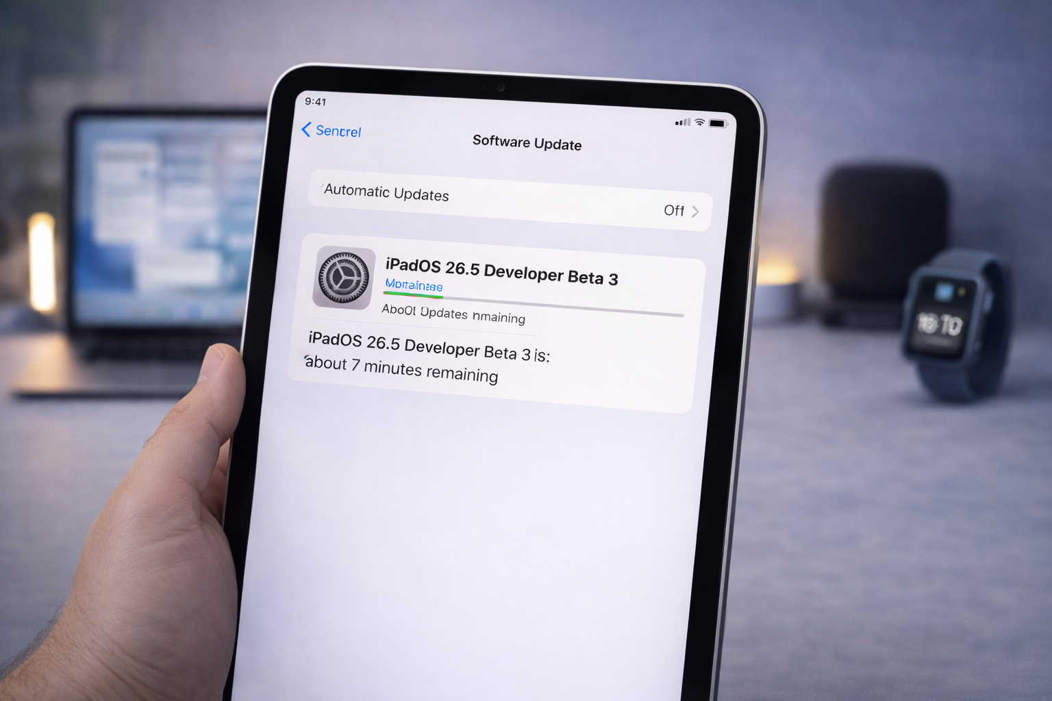 Apple phát hành iPadOS 26.5 Beta 3: Có gì mới và có nên cập nhật?