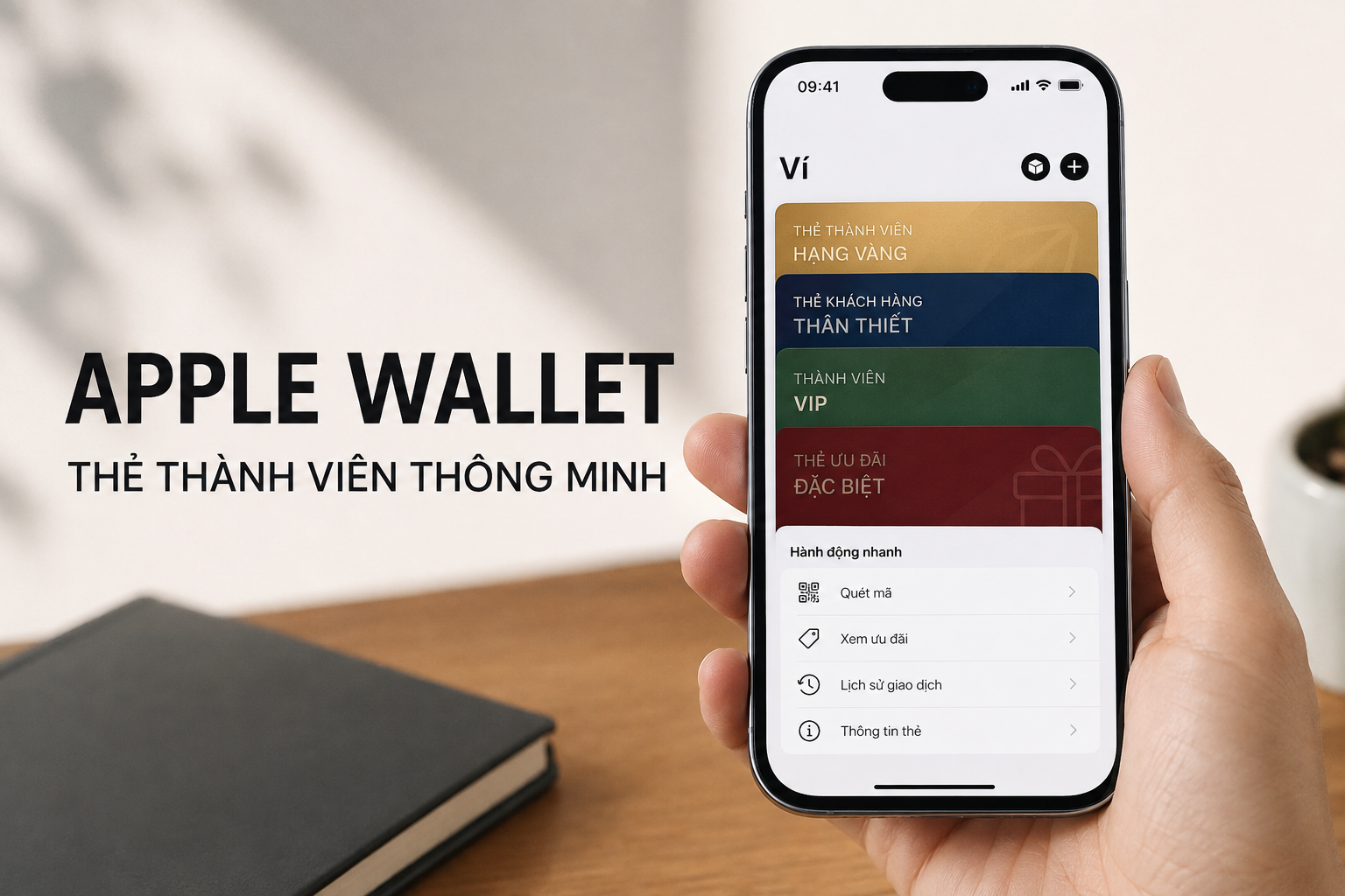 Apple Wallet trên iOS 27 nâng cấp thẻ thành viên và thẻ tích điểm: Featured Actions dùng để làm gì?