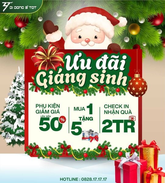 Ưu đãi Giáng Sinh Di Động 3 Tốt 🎅 – Giảm giá khủng, ngập tràn quà tặng!