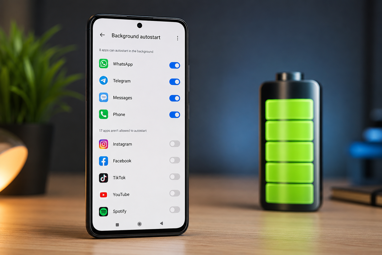 Background Autostart trên Xiaomi: App nào nên bật để không trễ thông báo, app nào nên tắt để tiết kiệm pin?