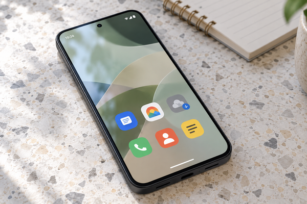 Ứng dụng Android có biểu tượng tải xuống và cách khôi phục