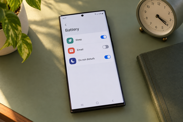 Samsung nhận tin nhắn chậm và cách kiểm tra ứng dụng ngủ