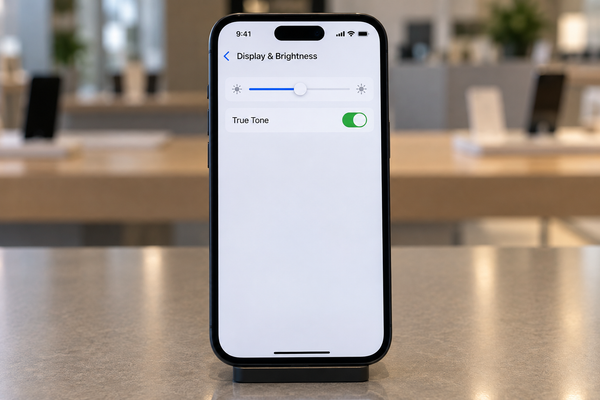 iPhone còn True Tone có chứng minh màn hình nguyên bản