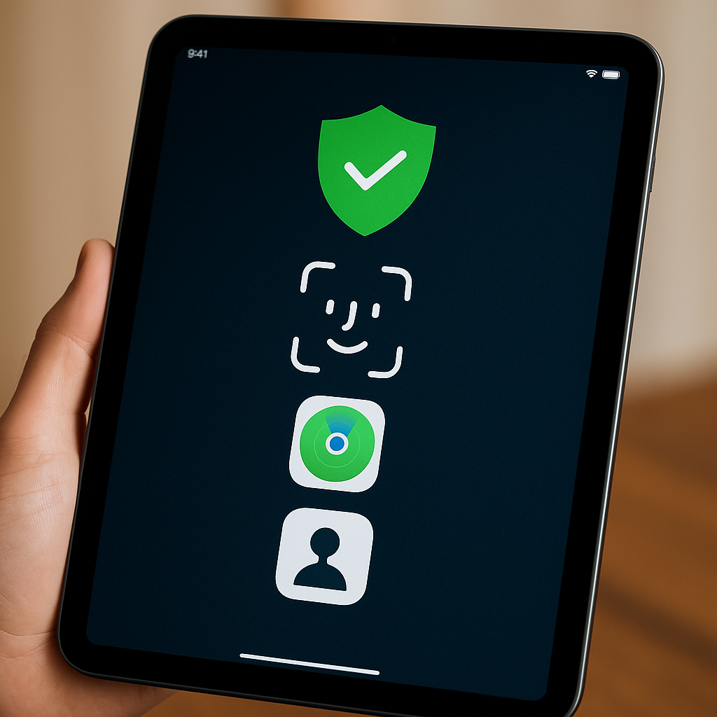 Bảo mật dữ liệu & quyền riêng tư trên iPad/Tablet