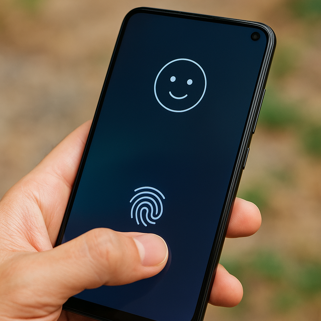 Bật & sử dụng bảo mật vân tay/khuôn mặt trên Android