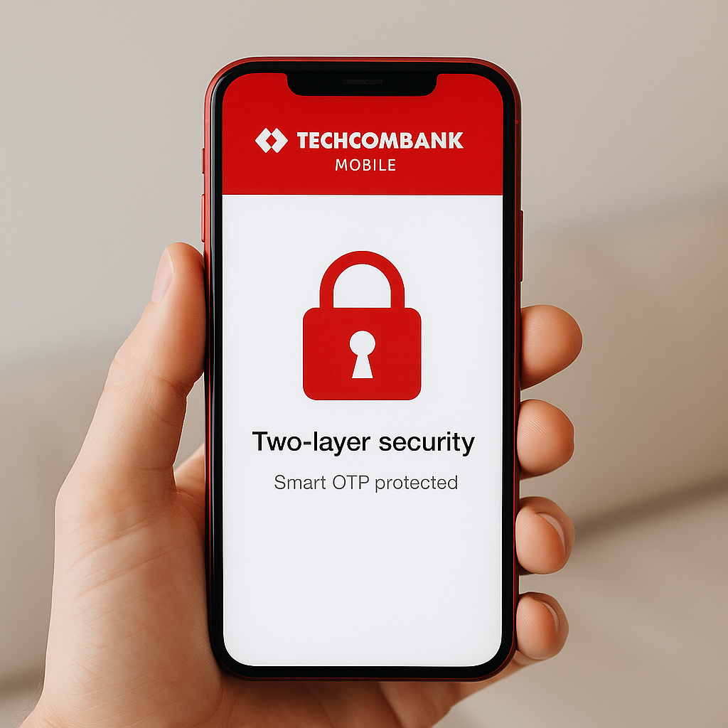 Bật bảo mật 2 lớp trên Techcombank Mobile – Ngăn chặn xâm nhập tài khoản hiệu quả