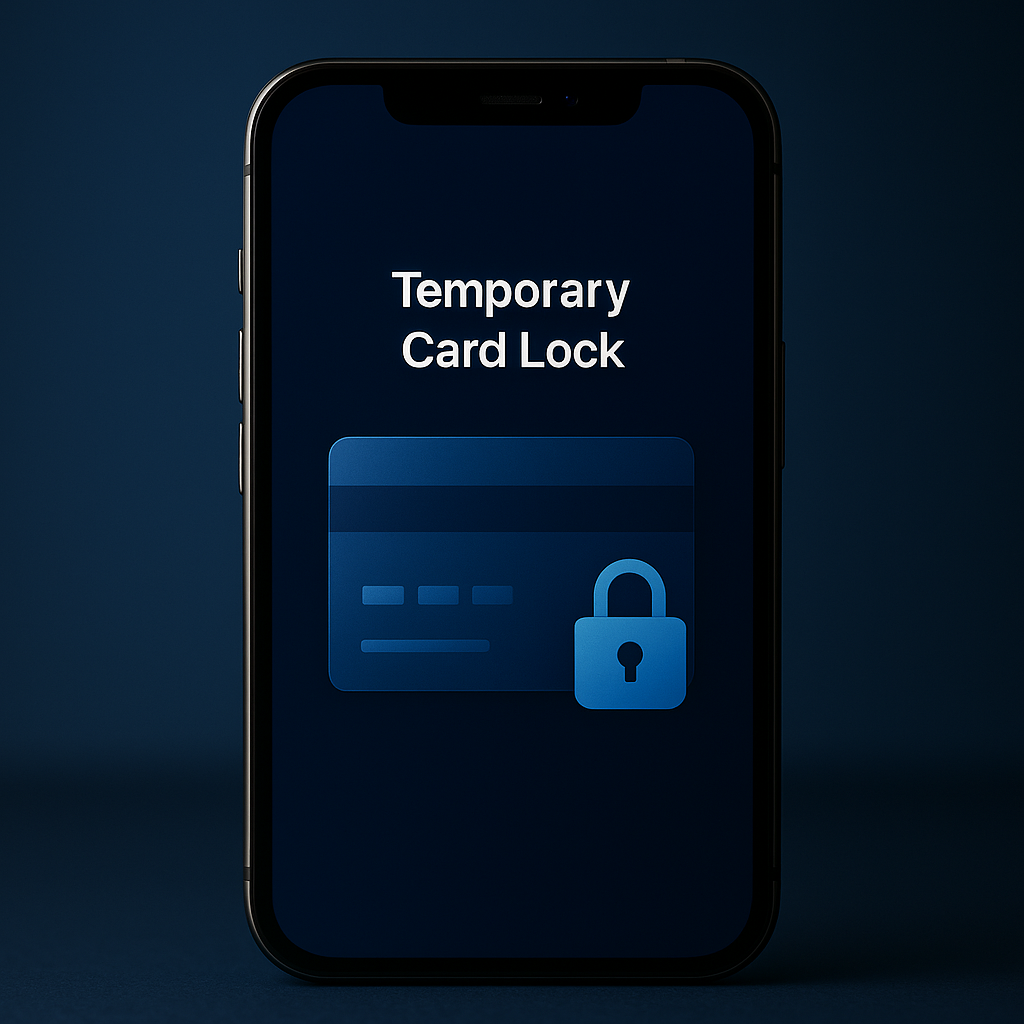 Bật tính năng “Khóa thẻ tạm thời” trên BIDV SmartBanking khi nghi ngờ giao dịch lạ