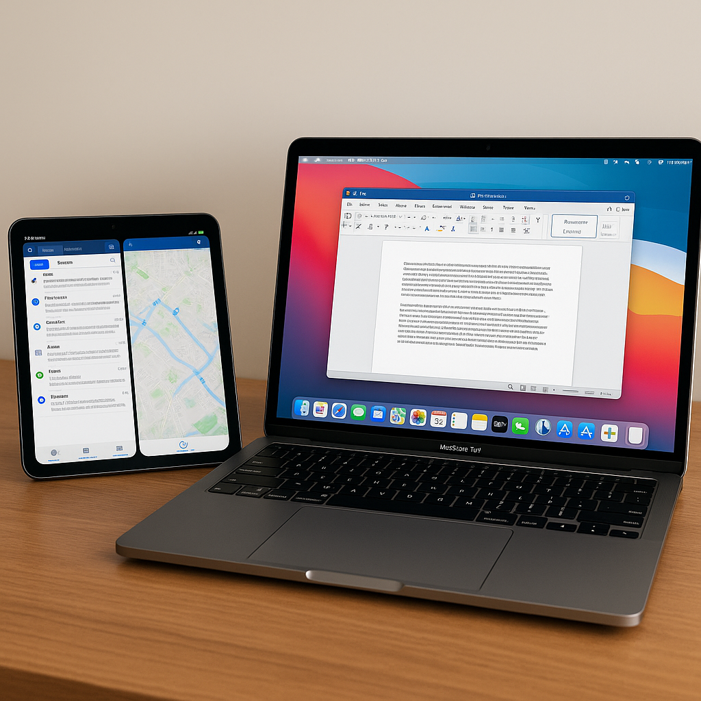 Biến iPad/Tablet thành màn hình phụ cho laptop & PC
