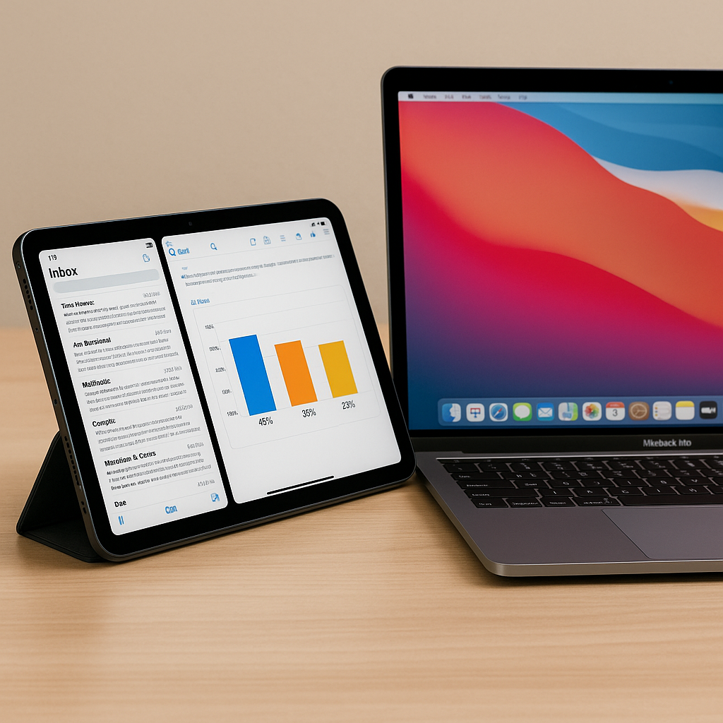 Biến iPad thành màn hình phụ cho laptop